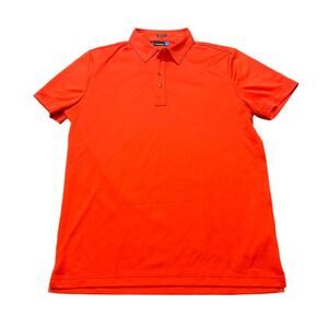 J. Lindeberg Red Polo Shirt